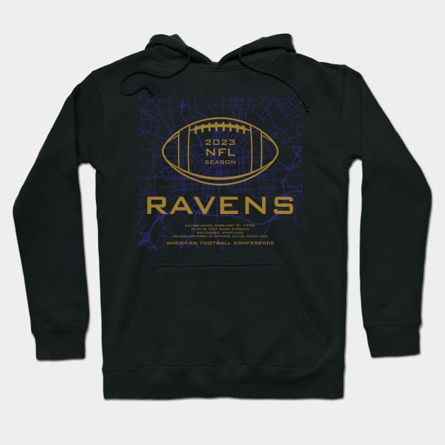 RAVENS / 2023 Hoodie by Nagorniak